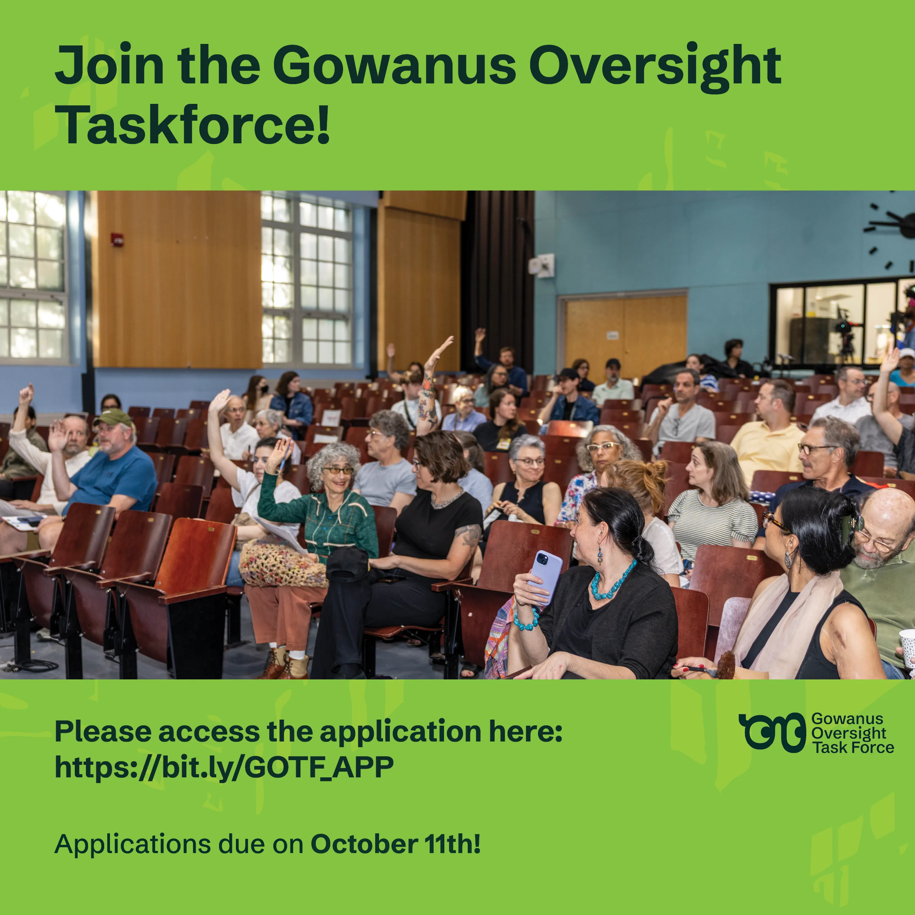 Join the Gowanus Oversight Task Force!